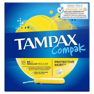 Tampax Compak Regular - 18 Pack
