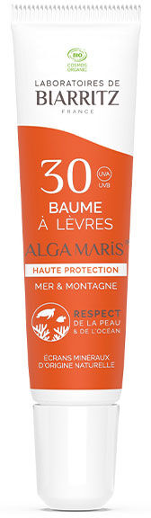 Laboratoires de Biarritz Soins Solaires Baume à Lèvres Protecteur Mer et Montagne SPF30 Bio 15ml