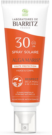 Laboratoires de Biarritz Soins Solaires Spray SPF30 Bio 100ml