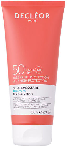 Decléor Aloé Vera Gel-Crème Solaire Corps SPF50+ 200ml