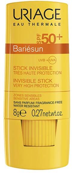 Uriage Bariésun Stick Invisible SPF50+ Zones Sensibles 8g