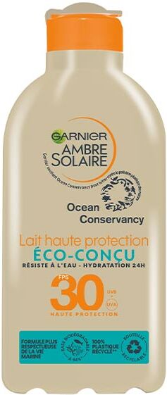 Garnier Ambre Solaire Lait Haute Protection Eco-Conçu SPF30 200ml