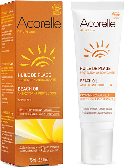 Acorelle Nature Sun Huile de Plage Bio 75ml