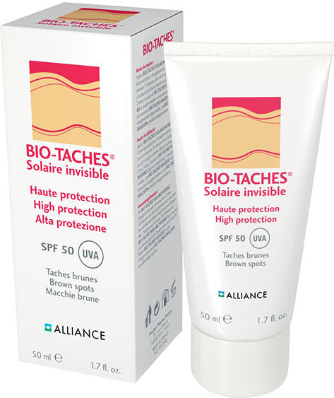 Alliance Pharma France Alliance Pharma Bio-Taches ®Solaire Haute Protection Invisible SPF50 50ml