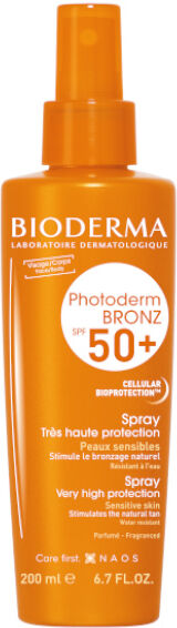 Bioderma Photoderm Bronz Spray Solaire Bronzage Intense SPF50+ 200ml