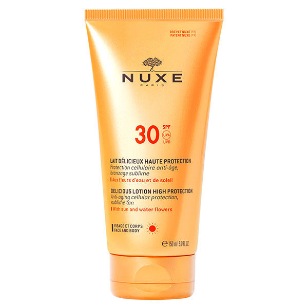 Nuxe Sun Lait Délicieux Haute Protection SPF30 150ml