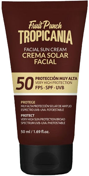 Tropicania Protection Crème Solaire Visage SPF50 50ml