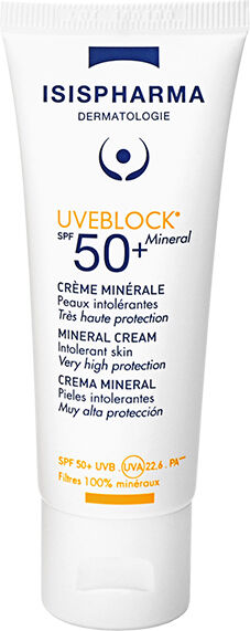 Isispharma Uveblock Crème Minérale SPF50+ 40ml