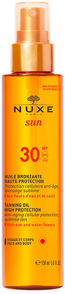 Nuxe Sun Huile Bronzante Haute Protection SPF30 150ml