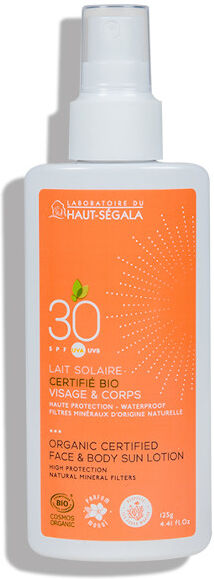 Haut Ségala Haut-Ségala Lait Solaire SPF30 Bio 125ml