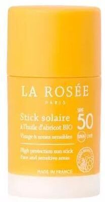 La Rosee Stick Solaire Huile Abricot Bio Ip50 15 ml