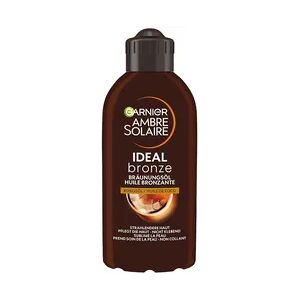 Garnier Ambre Solaire Ideal Bronze Bräunungs-Öl Sonnenschutz 200 ml Braun Damen