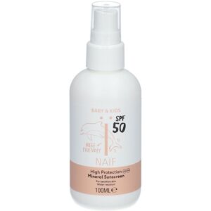 NAÏF Naif Baby & Kids Mineral Sunscreen Spray Spf50 100 ml