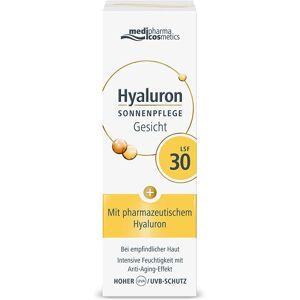 medipharma cosmetics Hyaluron Sonnenpflege Gesicht Creme LSF 30 50 ml