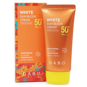 Sehoonyolo Dabo Weiße Sunblocker-Creme Spf50 Pa+++ (70 Ml 2,37 Fl. Oz.) Sonnencreme, Uv-Schutz (Paketerneuerung)