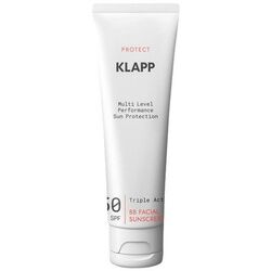 Klapp Cosmetics Klapp Multi Level Performance Sun Protection Triple Action Facial Sunscreen BB 50 SPF Sonnenschutz 50 ml