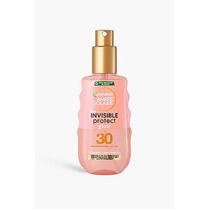 Garnier Ambre Solaire Invisible Protect Glow Transparent Sun Cream Spray SPF30, UVA & UVB Protection, 150ml (SAVE 32%)    Female