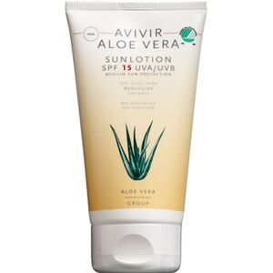 Solcreme Faktor 50 - AVIVIR Aloe Vera Sun Lotion SPF 15 150 ml