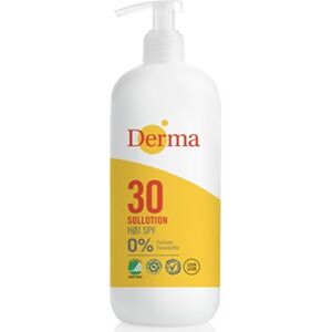 Derma Sun Sollotion SPF30 500 ml - Hudpleje