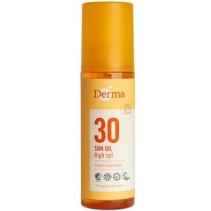 Derma Sun Sololie SPF30 150 ml - - Hudpleje