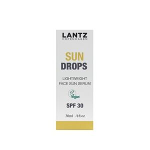 Solcreme til ansigt - Lantz CPH Sun Drops spf 30 30ml 30 ml - Solcreme Faktor 30 - Hudpleje