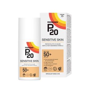 P20 - Solcreme Faktor 50 - P20 SENSITIVE SKIN SPF 50 PLUS 200 ml - Hudpleje