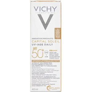 VICHY - solcreme faktor 50 - Vichy Capital Soleil UV-Age Solcreme til ansigt SPF50+ 40 ml - Hudpleje