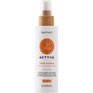 Kemon Sunscreen Milk Solar Linfa Spf10, 125 Ml.