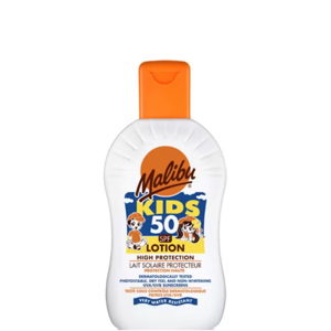 Malibu High Protection Kids Lotion Spf50, 200 Ml.