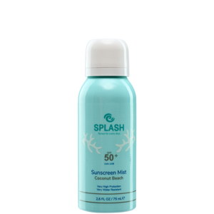Splash Coconut Beach Sunscreen Mist Spf 50+ Travel Size, 75 Ml.
