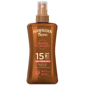 Hawaiian Tropic Glowing Protection Dry Oil Spray SPF 15 - 200 ml