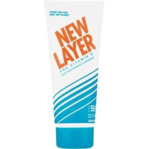 NEW LAYER Solpleje Sun Cream Pro Vitamin D High Performance Sunscreen SPF 50+ Sensitive