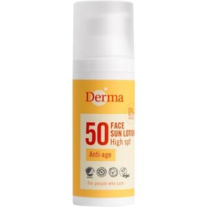 Derma Sol Solbeskyttelse Sun Face Cream High SPF50