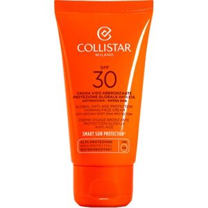 Collistar Solpleje Sun Protection Tan Global Anti-Age Protection Tanning Face Cream SPF 30