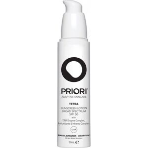 PRIORI TETRA Broad Spectrum SPF 50 Color Guide (50 ml)