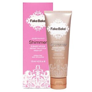 Fake Bake Shimmer, Shimmer Medium Instant Tan Lotion 125 ml