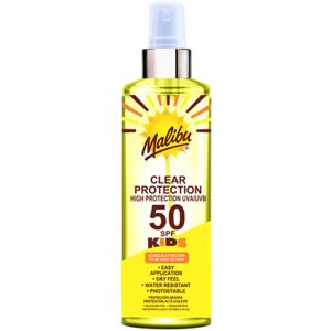 Malibu Kids Clear Protection Sun Spray SPF 50 250 ml