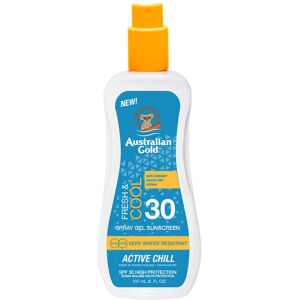 Australian Gold Fresh & Cool Spray Gel Sunscreen Active Chill SPF 30 237 ml