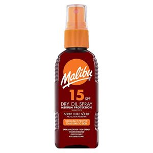 Malibu Dry Oil Sun Spray SPF 15 100 ml