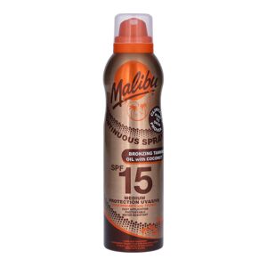 Malibu Bronzing Oil with Coconut Spray SPF 15 175 ml