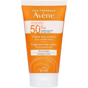 Avéne Fragrance Free Cream For Dry Sensitive Skin SPF 50 (Stop Beauty Waste) 50 ml