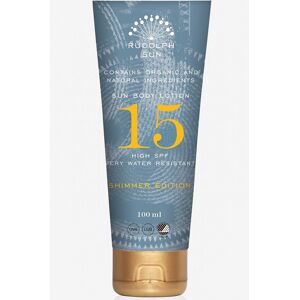 Rudolph Care Sun Body Lotion - Shimmer Edition SPF15, 100ml.