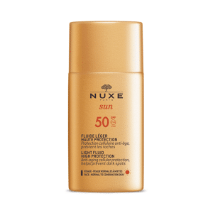 Fluido solar Sun Fluido Ligero Spf50 de Nuxe 50 ml