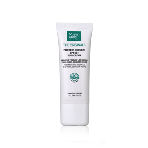 Crema antiedad Proteos Screen SPF50+ de Martiderm 40 ml