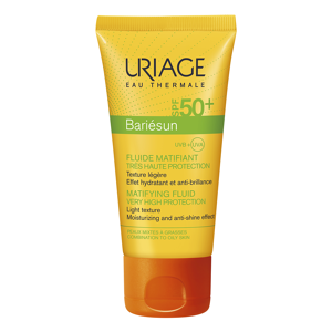 Fluido matificante Bariesun Mat Fluide SPF50 de Uriage 50 ml.