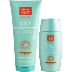 Martiderm Sun Care Active D Loción Corporal SPF50+ 200ml + Active D Fluido SPF50