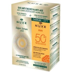 Nuxe Super Serum [10] 30ml + Crema Fundente Nuxe Sun SPF50