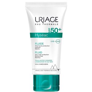 Uriage Hyséac Fluido Protector Solar Sin Aceite Hidrata y Matifica las Pieles Mixtas a Grasas 50mL SPF50+