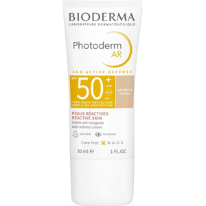 Bioderma Photoderm Ar SPF50+ Protector solar antirojeces con color 30mL Natural SPF50+