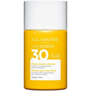 Clarins Fluido solar mineral para el rostro SPF30 30mL SPF30